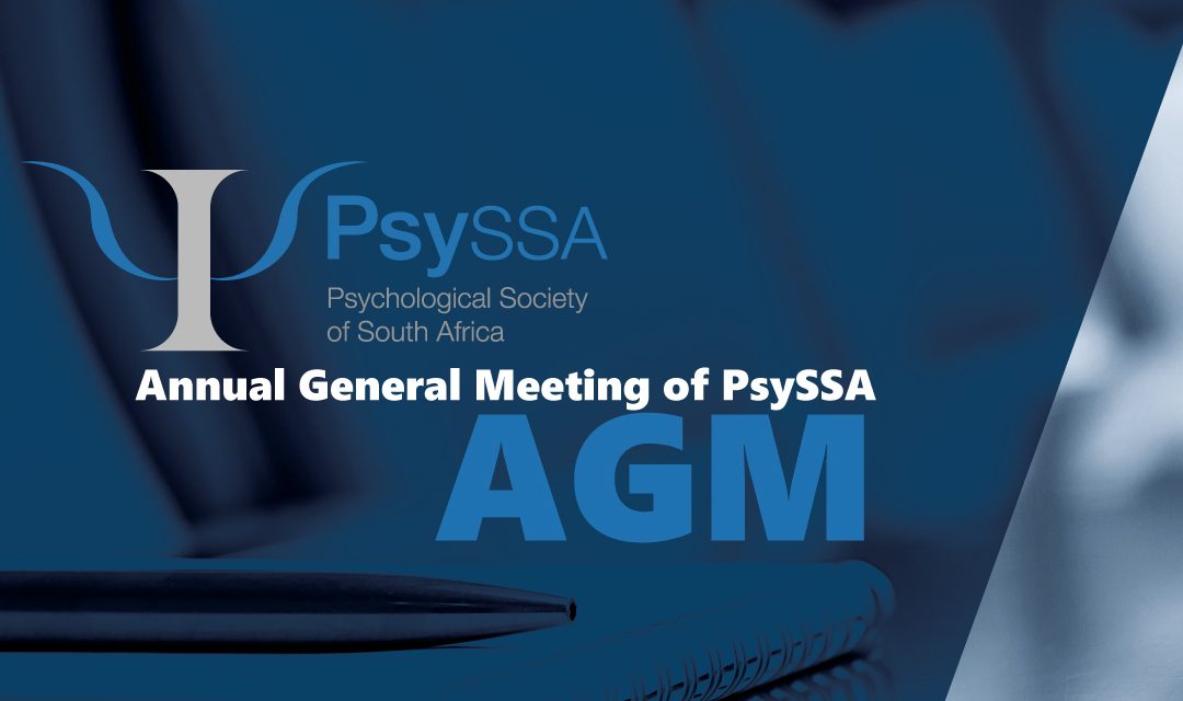 27th Annual General Meeting of PsySSA
