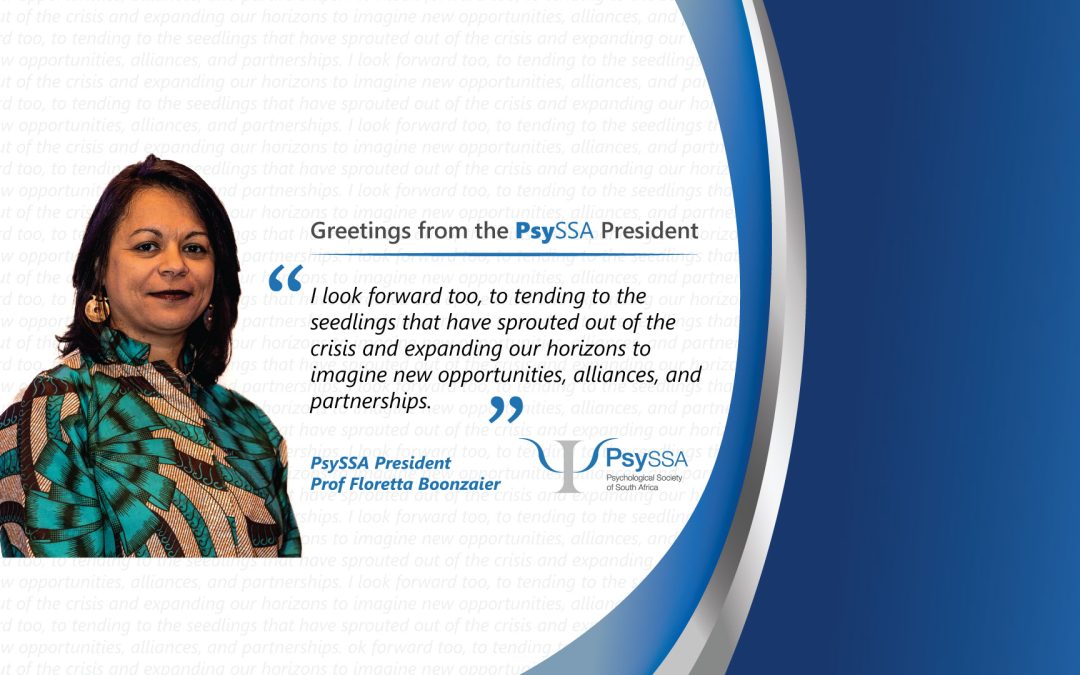 A Message from the PsySSA President 2022