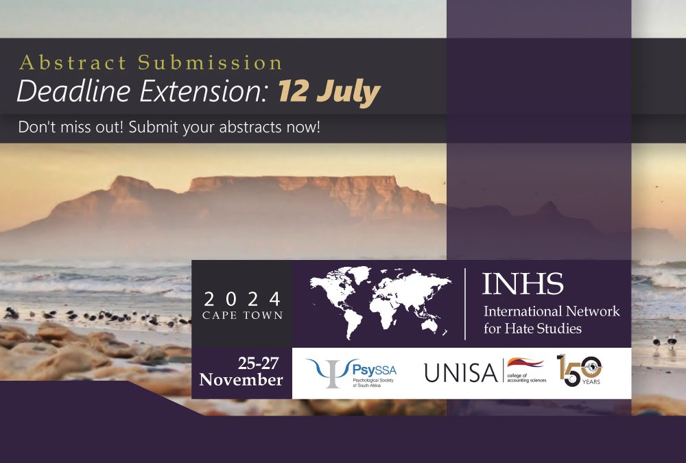 INHS CONFERENCE 2024 Abstract Submission Extension! PsySSA
