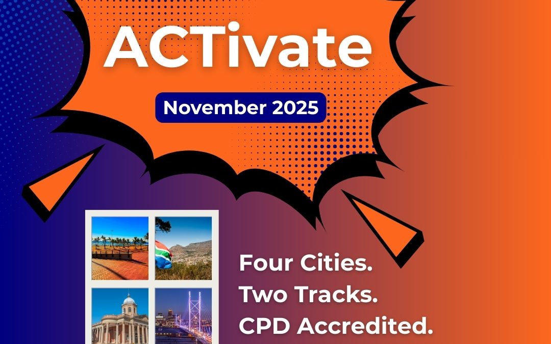 ACTivate Tour 2025: ACT for Depression & Anxiety, and Trauma-Focused ACT. Earn up to 40 CPD points