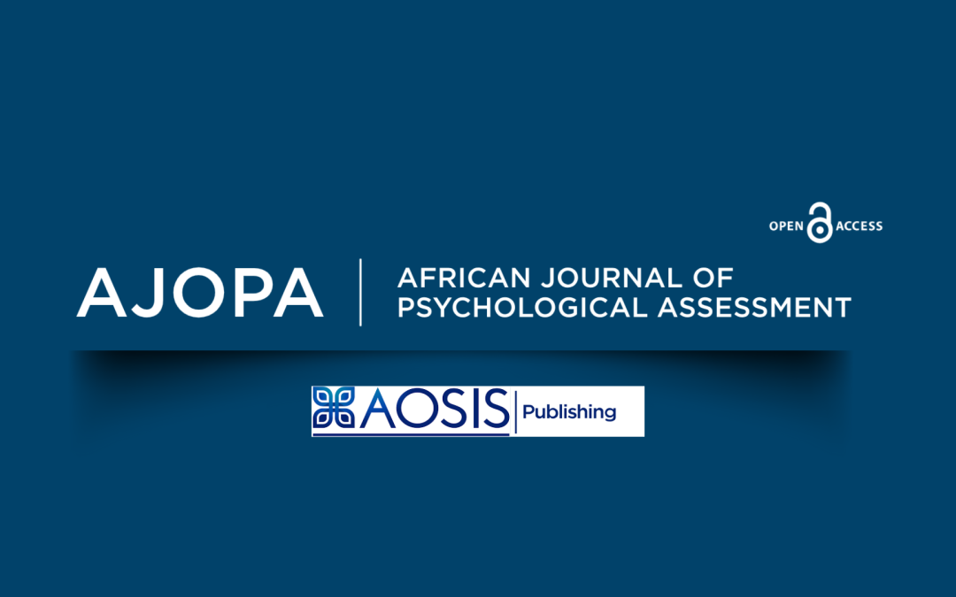 AJOPA (African Journal of Psychological Assessment) accepted for inclusion in Scopus