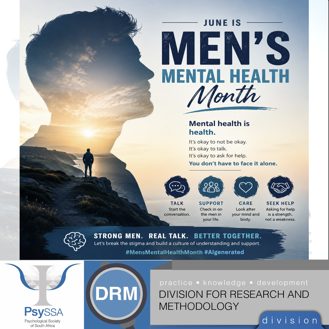 Men Mental Health Month DRM