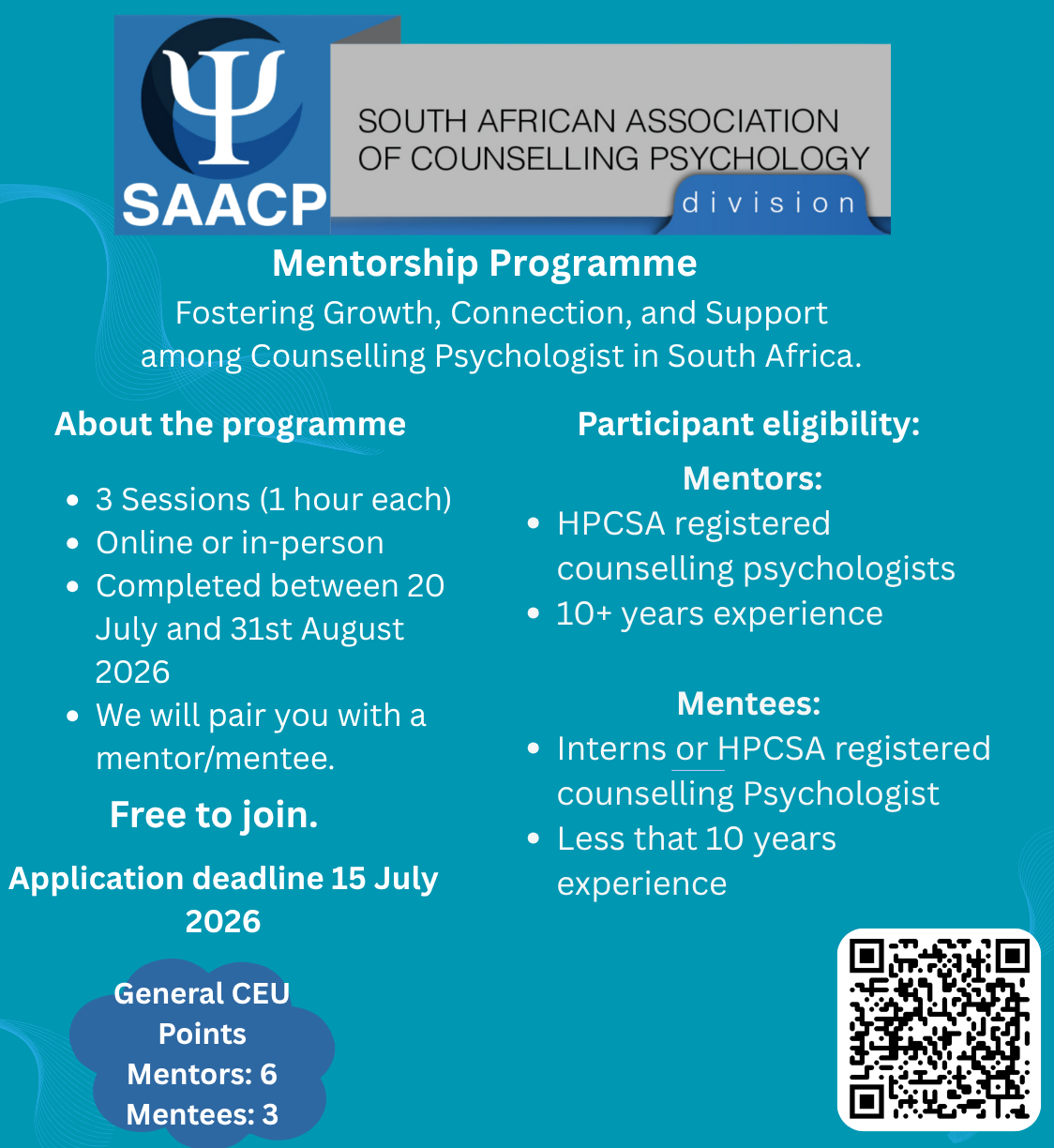 SAACP Mentorship Programme